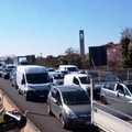 Bloccata la tangenziale di Bari per protesta