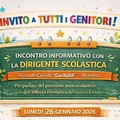 Incontro informativo con la Dirigente Scolastica del secondo circolo didattico  "Garibaldi ".