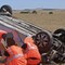Incidente su Altamura - Foresta Mercadante, auto fuori strada