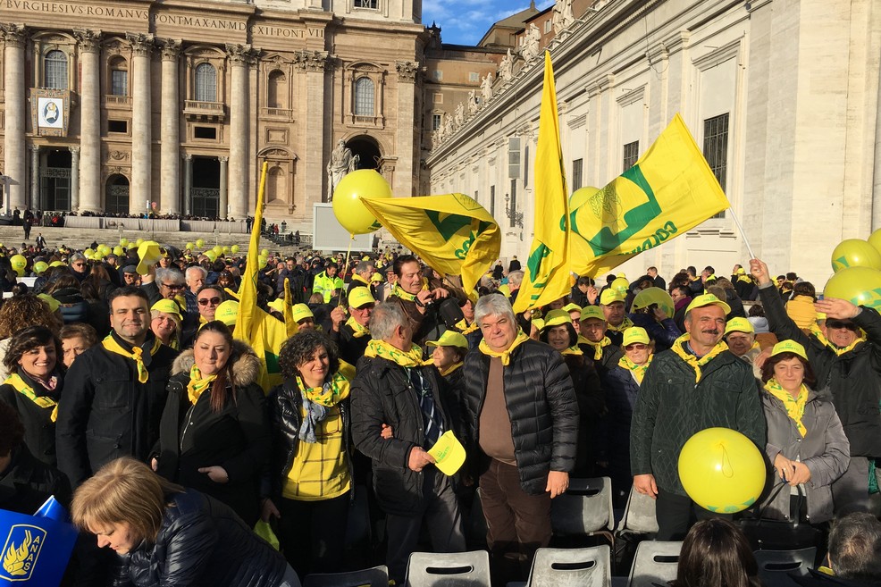 coldiretti da papa francesco