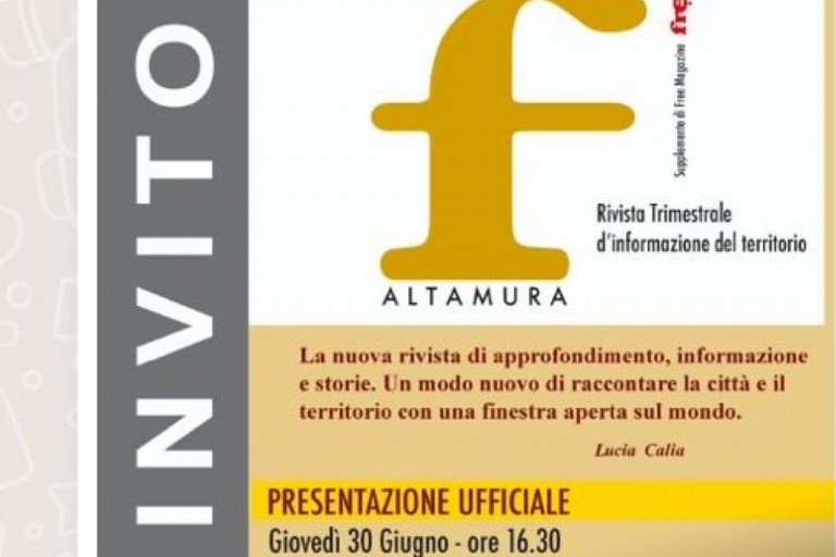 F Altamura- rivista di Free