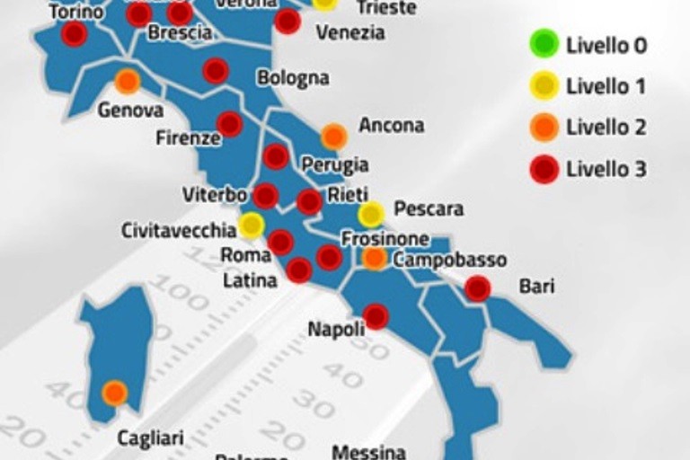 Bollettino ondate di calore