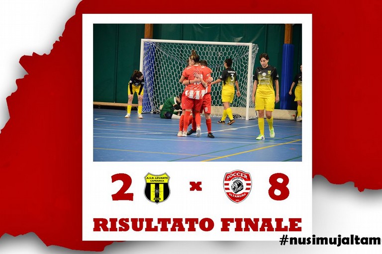 Levante Caprairica - Soccer Altamura 2-8
