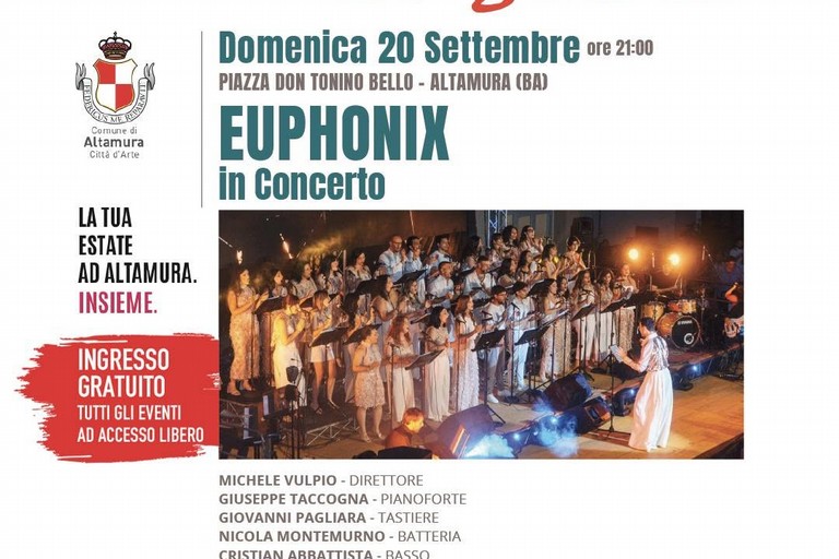 Altamura in scena 2026: Euphonix in Concerto
