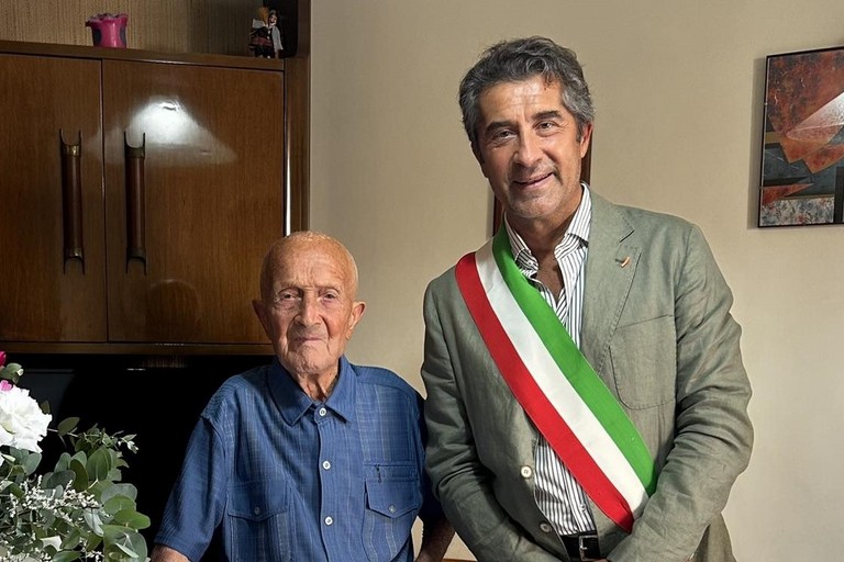 Michele Loiudice con il Sindaco