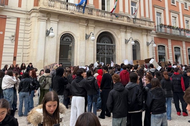 Manifestazione degli studenti