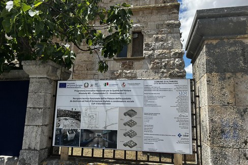 Palazzo Acquedotto, partono i lavori del Pnrr