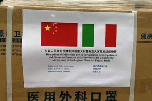 Carico dalla Cina