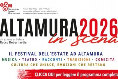 Altamura in scena 2026: Roberto Giacobbo in  "Leonardo ed il mistero del Cenacolo "