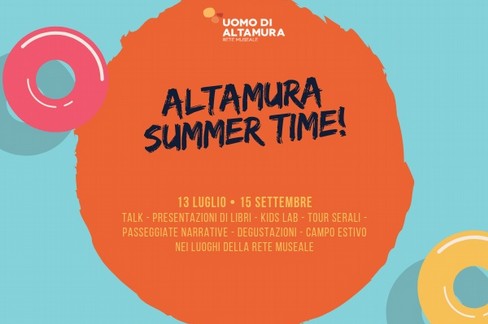 Altamura Summer Time, tanti appuntamenti nei siti della Rete Museale "Uomo di Altamura "