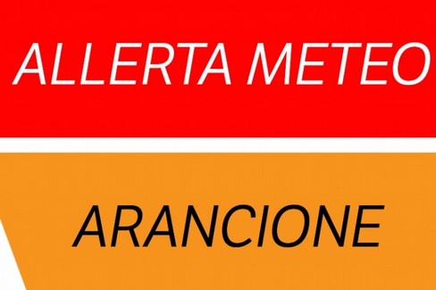 Allerta meteo arancione per temporali
