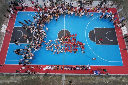 Inaugurato e aperto nuovo campo di basket