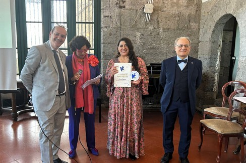 A Napoli premiata l'attrice e regista Cinzia Clemente