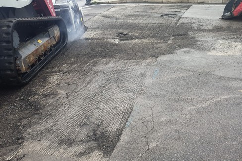 Manutenzione di strade cittadine