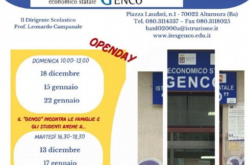 Open day GENCO 2023