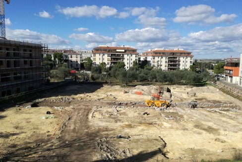 Ritrovamenti archeologici nel parco degli ulivi