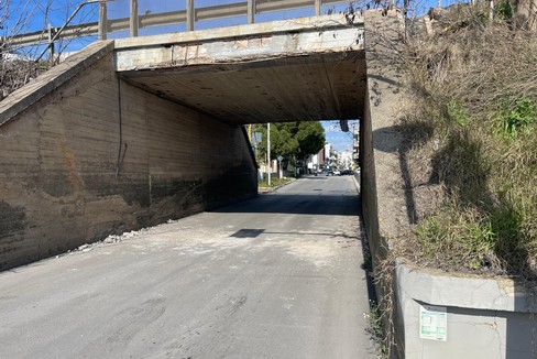 Riaperto il ponte in via Pietro Colletta