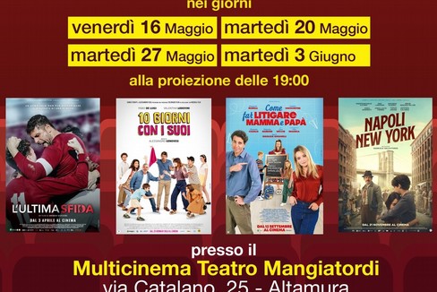  "Primavera al cinema ", programma per gli anziani