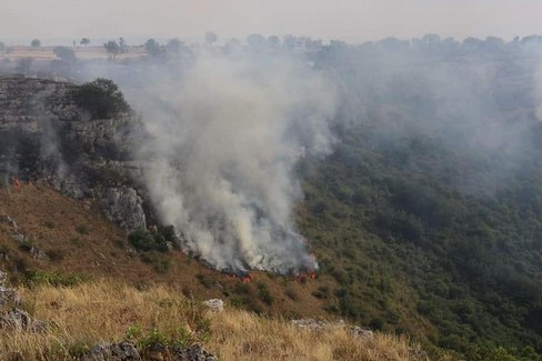 Incendio nel Pulo