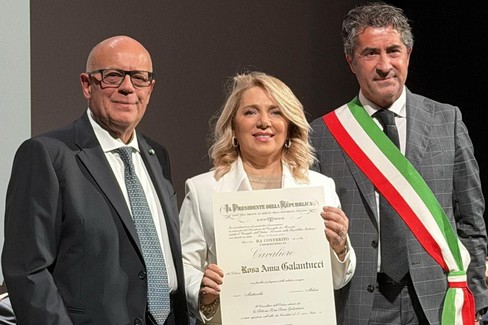 All'imprenditrice Rosanna Galantucci il titolo di cavaliere