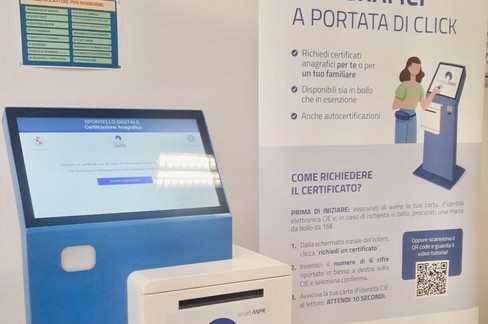 Certificati anagrafici: aumentano le postazioni per i cittadini