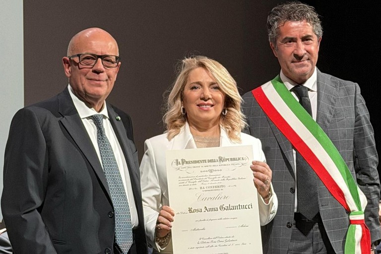 All'imprenditrice Rosanna Galantucci il titolo di cavaliere