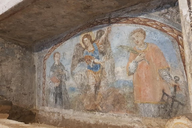 Affresco dell'Arcangelo Michele