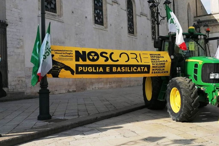 Mobilitazione per il no al deposito nucleare